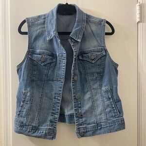 Style & Co Medium Denim Vest